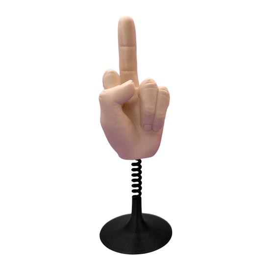 Эластичная настольная игрушка для среднего пальца, снятие стресса, забавный 3D-украшение для пальцев, веселая шутка