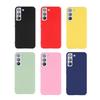 Жидкий силиконовый чехол для телефона Samsung Galaxy S21 S22 S23 FE S24 Plus S23 Ultra 5G противоударные чехлы