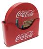 Набор из 6 подставок The Tin Box Company Coke с красной металлической подставкой