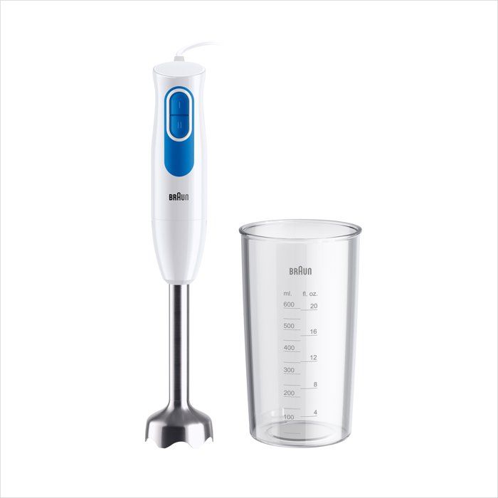 Mixeur / blender - BRAUN - MQ20.001M - Moteur 600 W - 2 vitesses - Système EasyTwist