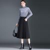 Шерстяная юбка миди А-силуэта плиссе для женщин - Коллекция весна, осень, зима 2025