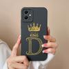 For Samsung Galaxy A06 Case A-Z Letter Upgrade Camera Protection Soft Liquid Silicone Bumper For Samsung A 06 Back Cover Funda