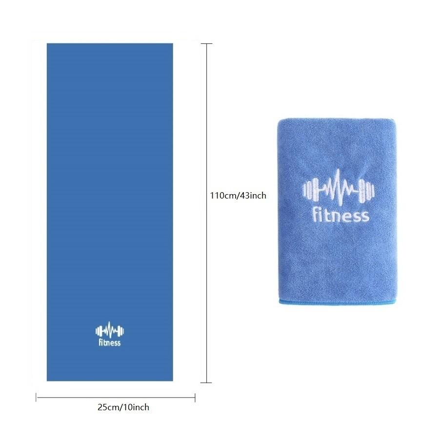 1 шт. Спортивное полотенце Тренажерный зал Полотенце Lpad Банное Быстросохнущее На открытом воздухе Впитывающее воду Бег Баскетбол, Кемпинг Пеший туризм Полотенце для пота