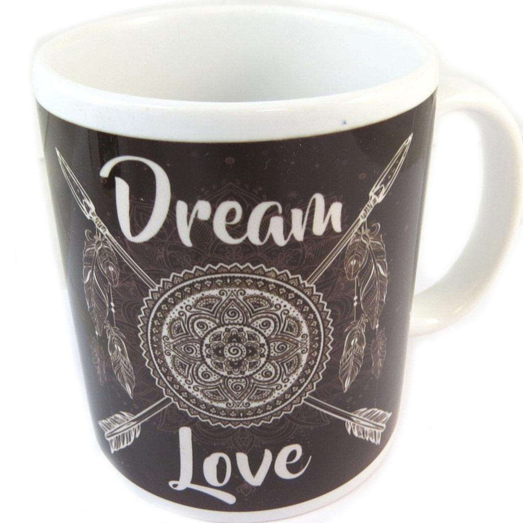 Les Trésors De Lily [P0351] - Ceramic Mug 'Boho' (Dream Love)