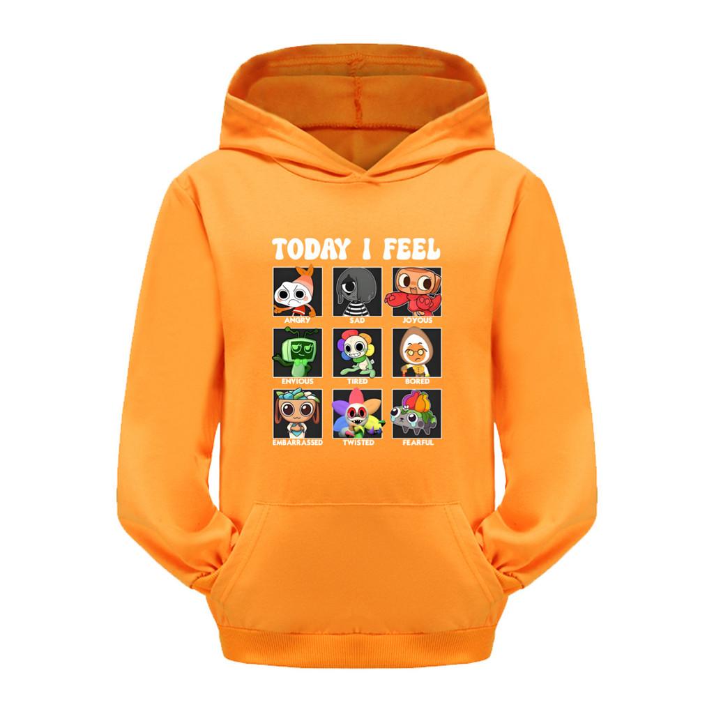 5405 Детские Худи для Мальчиков и Девочек Dandy World с Принтом Повседневные с Длинным Рукавом