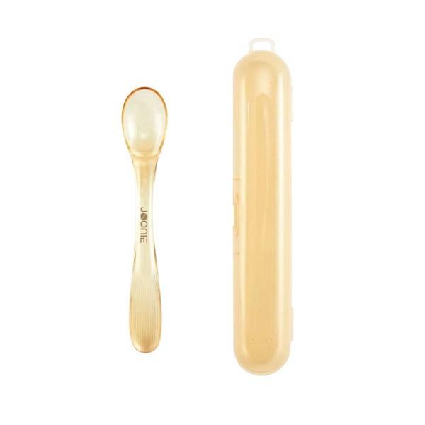 Zuni PPSU Early Baby Food Spoon + Case Set, Mixed Colors, 1 Set