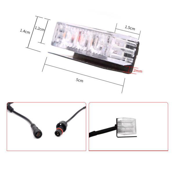 Светодиодная подсветка передней решетки для Toyota RAV4 2016-2019