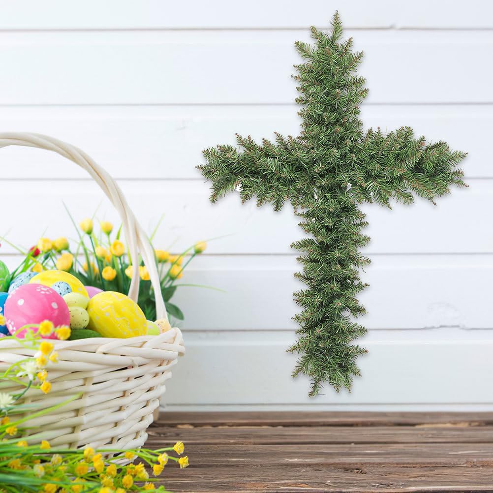 PRETYZOOM Гирлянда Цветок 16 дюймов Проволока Набор из 4Пасхальный Крест Венок Цветочный Венок Настенный Венок Инструмент для Изготовления Венков Свадебный Венок Кольца Каркас для Гирлянды