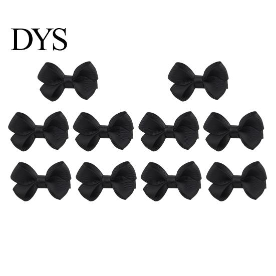 Charming Hair Accessories for Gifts 10Pcs Baby Clips, Bows, Fully Covered Barrette Grosgrain Ribbon Clip Gentle Clips Daily Wear Pins Girls Infants &