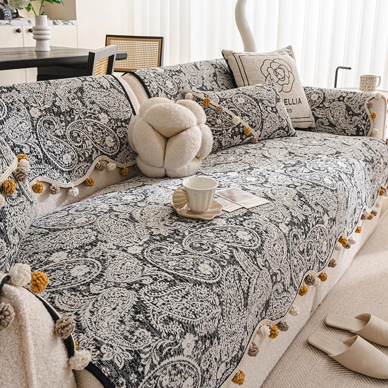 Irregular Shaped Soft Anti Slip Wear Resistant Sofa Cover Universal Couch Protector Home Decor