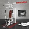 Multifunction Home Gym Weight Training Workout Station Fitness Strength Machine White