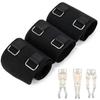 3Pcs/Set Adjustable Legs Posture Corrector Black Legs Correction Belts  Corrected Bone Care