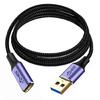 Кабель-переходник USB 3.0 Male на USB C Female 10/20/30/50/100 см, 10 Гбит/с, для аксессуаров и периферийных устройств ноутбука