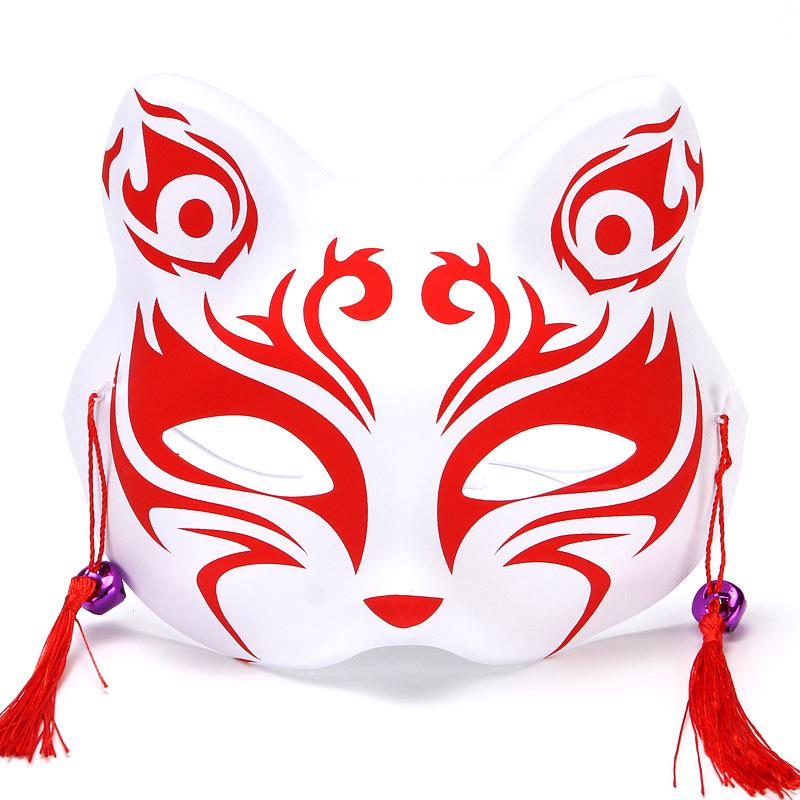 Children's Cute Fox Mask: Half-Cat Face Cosplay Costume for Fun and Safe Performances