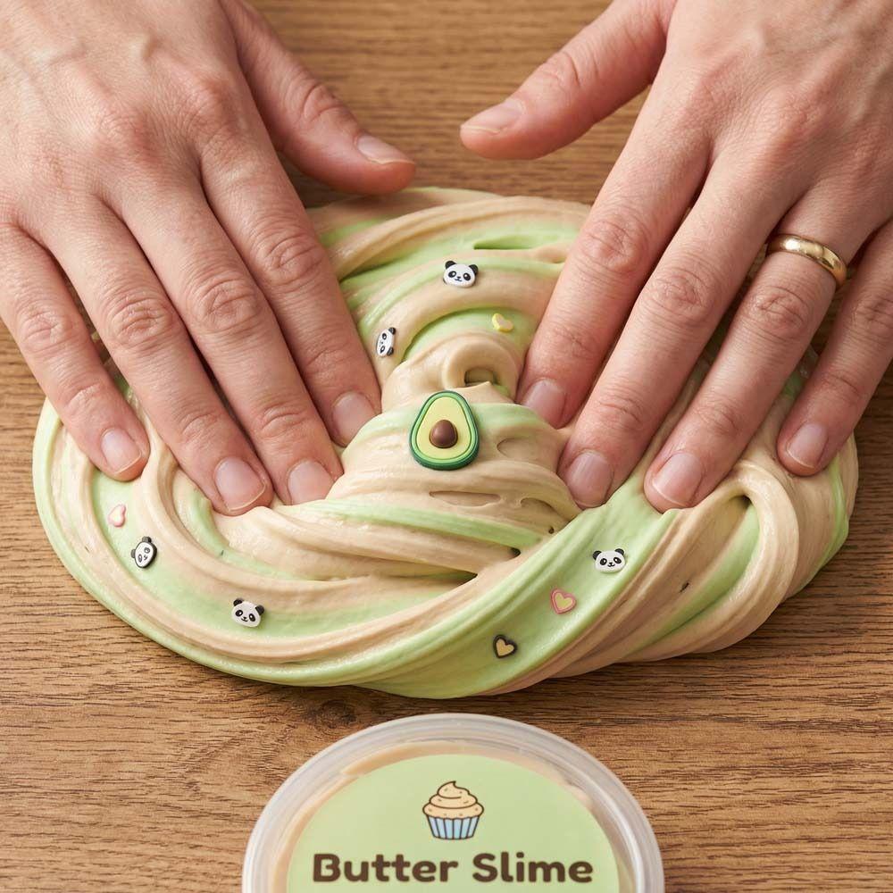 Safe Butter Fluffy Slime Kit Creative Cultivation Slime Crystal Puree Crystal Slime Toy Children