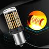 1 Pcs 1156-Bau15S Turn Signal Light Led Bulb Yellow Blinker Super Bright Truck Light