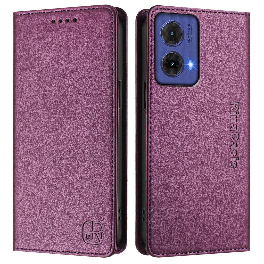 For Motorola Moto G60,G10,G20,G30,G Play,G Power,G Pure,G31,G41,G51,G62,G72...Premium PU Leather Wallet-Style Case,Shockproof & RFID-Blocking