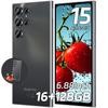 OUKITEL C61 Разблокированный мобильный телефон 2025 - Android 15, 6,88-дюймовый дисплей, смартфон, 16 ГБ + 128 ГБ/1 ТБ, телефон с аккумулятором 5150 мАч, камера 13 МП