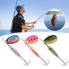 5Pcs 8.5CM/9G Inkfish Spinner Blade Lure with Hook Metal Spinnerbait Rotating Sequin Lure Saltwater Freshwater Crap Bass Pike Walleye Fishing