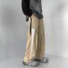 Мужские мешковатые брюки-карго в полоску Y2k, спортивные штаны, спортивная одежда, широкие спортивные штаны в стиле Харадзюку, мужские брюки, корейская осенняя одежда
