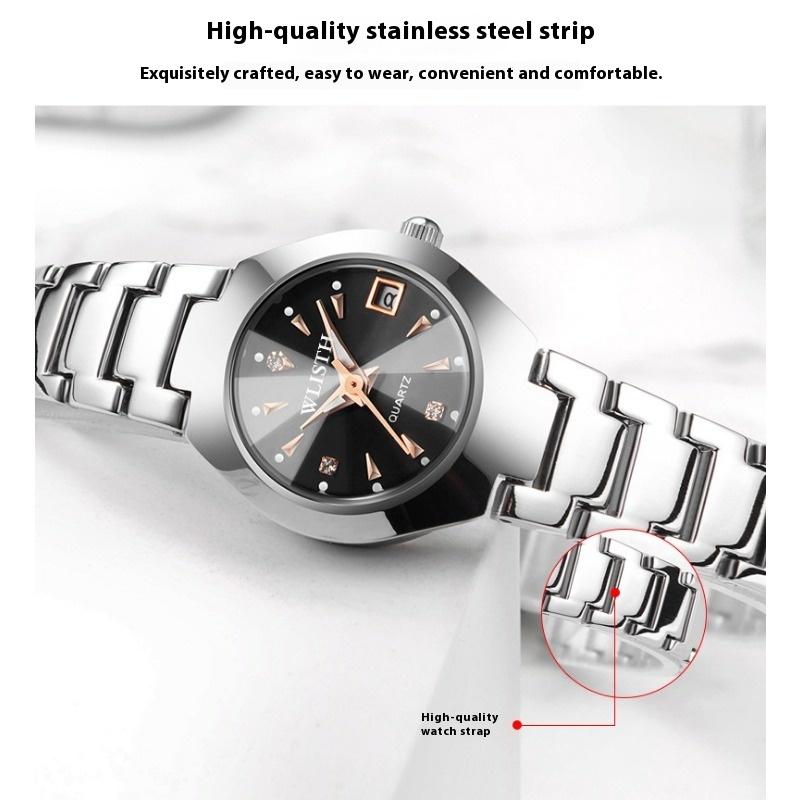 Couple Fashion Quartz Luminous Calendar Men's Watch Student Watch Women's Watch