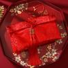 Brocade Cloth Tassel Brocade Red Envelope Spring Festival New Year Money Bag  Wedding Birthday
