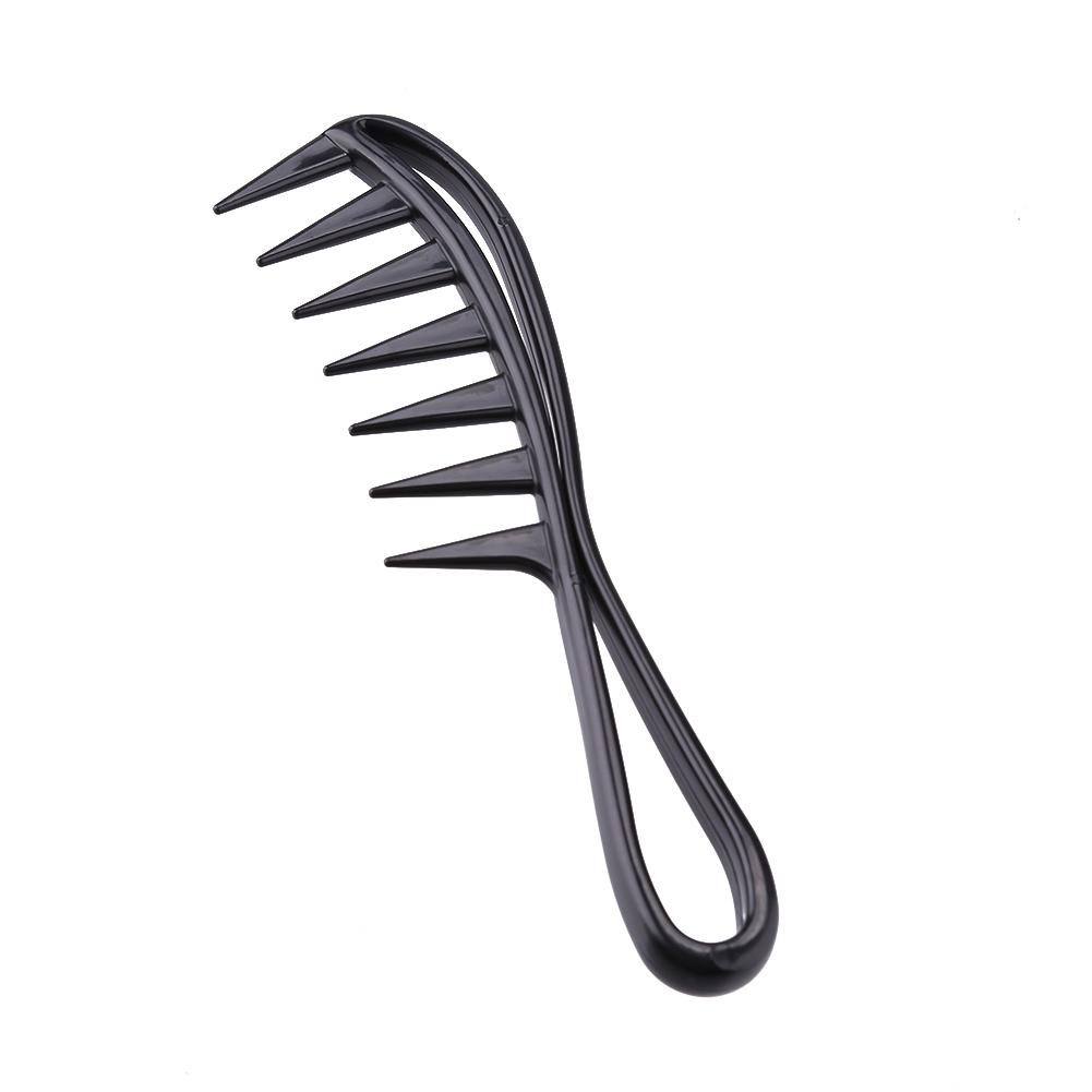 Hair Detangling Brush Hairdressing Styling Tools Anti-Static Brush Wide Tooth Plastic Comb Salon Hairdressing Comb