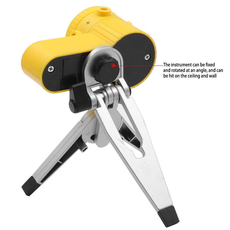 4 In 1 Laser Level Multifunction Household Level Ruler Measuring Laser Ruler With Rotate Tripod Ertical Horizontal Level Tools