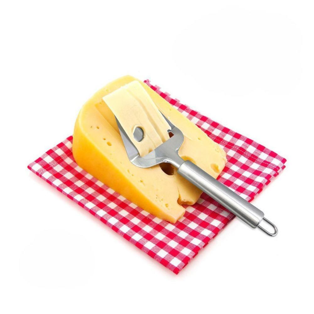 Hangable Cheese Peeler Anti-scald Handle Cheeses Shaver Stainless Steel Cheese Slicer Cake