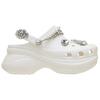 Crocs Fashionable Comfortable Hole Shoes Whale Women Shoes White 211978-100