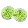 2pcs Acrylic Mini Bubble Level 20°-30° Accuracy Round Circular Measuring Meter Horizontal Bubble Degree Mark Level