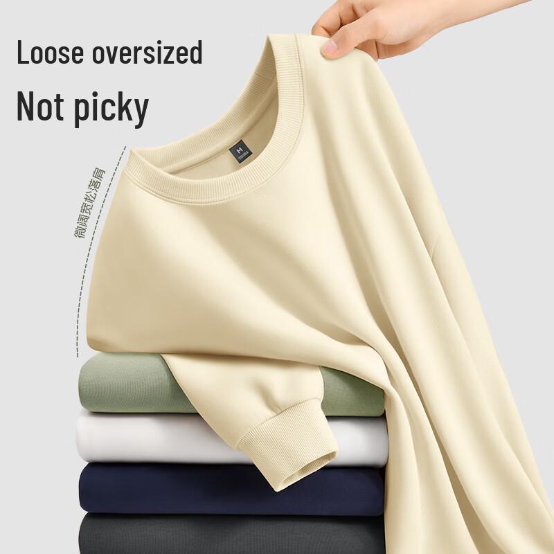 JEEP SPIRIT Мужской модный повседневный свитшот свободного кроя 2025