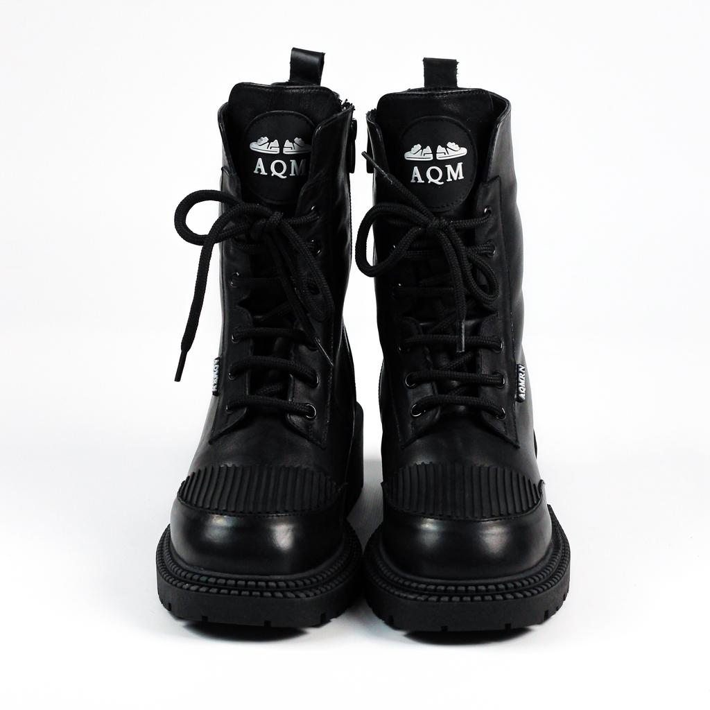 Winter Boots Aquamarin 308 36 Black Leather
