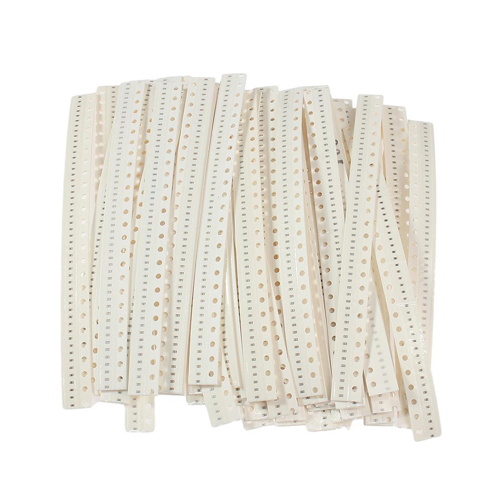 2500 шт. 50 номиналов 1P~10 мкФ набор конденсаторов 0402 SMD керамические конденсаторы набор 1nf 4.7nf 22nf 220nf 1uf 0402 набор конденсаторов