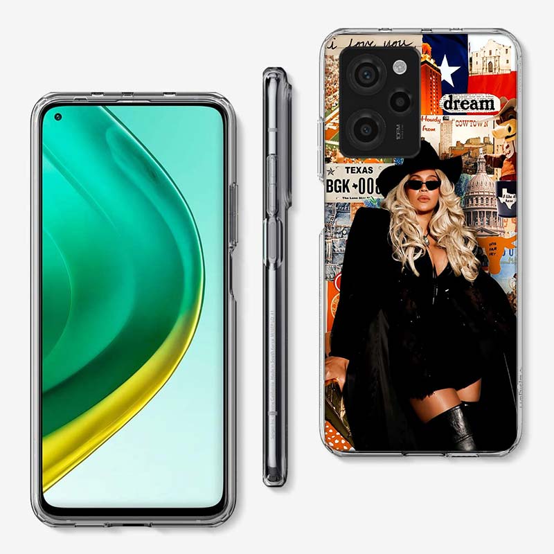 Singer Beyonce Cowboy Cover Phone Case For Xiaomi Poco M8 M7 M6 M4 M3 X7 X6 X4 Pro F7 Ultra M5S Mi 14 14T 15 15T 12T 10T Pro 12S