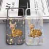 Чехол для телефона «Маленький олененок среди цветов» для iPhone 17 Pro Max 17Air 16 13 12 11 15 14 Plus, чехол-крышка из мягкого силикона