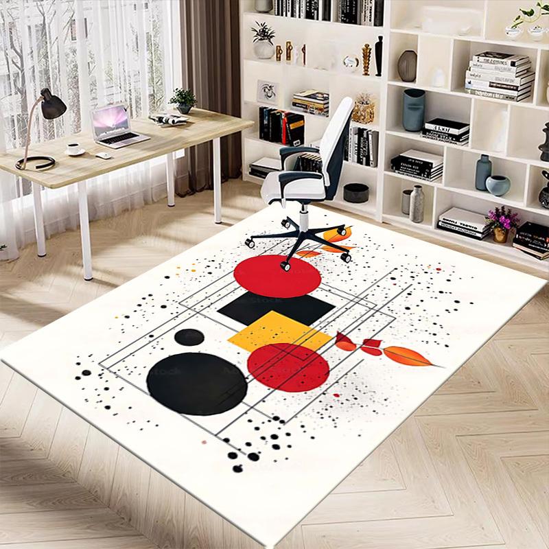 1PC Abstract Art Extra Large Non Slip Floor carpet, Office, family, bedroom, Studio   Large Area Rug Indoor Rugs, , Vibrant Colors