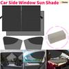 Magnetic Car Sunshade Curtains Car Window Side Windows Sunshade Net Magnetic Suction Curtain Cover Mesh Car UV Protect