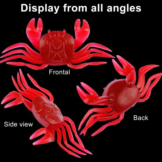 10 см/16,5 г медленно тонущий мягкий крабовый приманка для дальнего заброса бионическая крабовая приманка цветная искусственная приманка из ПВХ аксессуары для соленой и пресноводной рыбалки