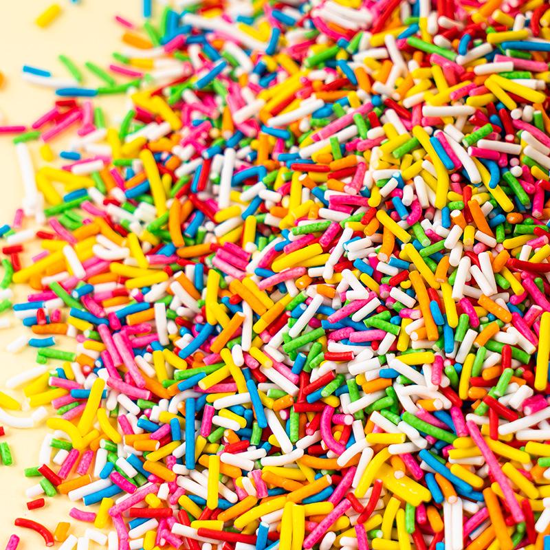 500g Colorful Edible Sugar Pearls for Cake & Ice Cream Decoration