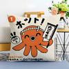 Cartoon Japanese Takoyaki Food Pillow Case Printed Brushed Fleece Pillow Baby Skin-Touch Eco-Friendly Dye-Sublimat