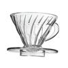 Coffee Dripper V60 Resin Coffee Filter for Pour Over Barista Coffee Brewing 1-4Cups