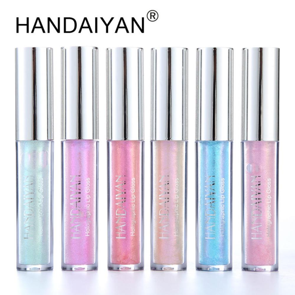HANDAIYAN Skitterend En Kleurige Lipkleurige Lip Glêslik Polariseare Lippenstok Hydrateert Hydraterende Lipgloss