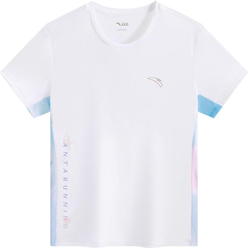 Anta Girls' Short Sleeve Sports T-Shirt