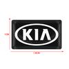 Маленький руль из углеродного волокна Наклейки с логотипом автомобиля 3D для KIA Sportage Ceed Rio 3 4 Picanto Sorento Optima Cerato Soul Amanti