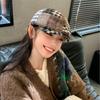 Women's Retro Color Blocked Forward Hat Versatile In Spring and Autumn Simple Beret