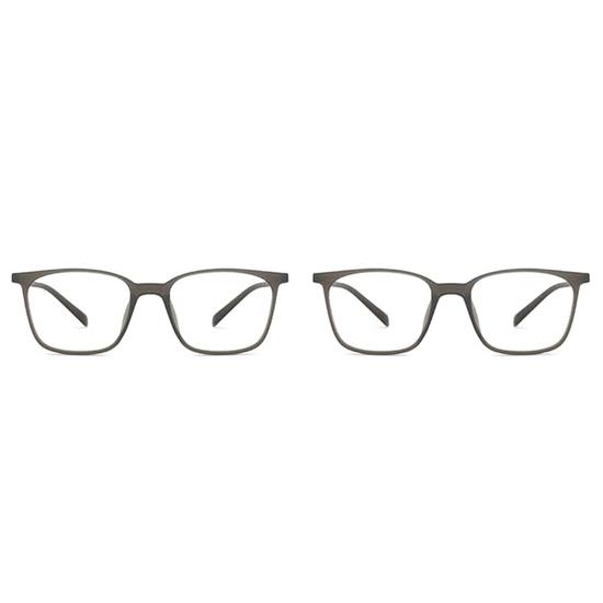 LENSKART BLU | Компьютерные очки Zero Power Blue Cut | Антибликовые, легкие | Защита от ультрафиолета | Унисекс | Средние | LB E13526 Упаковка из 2 шт.