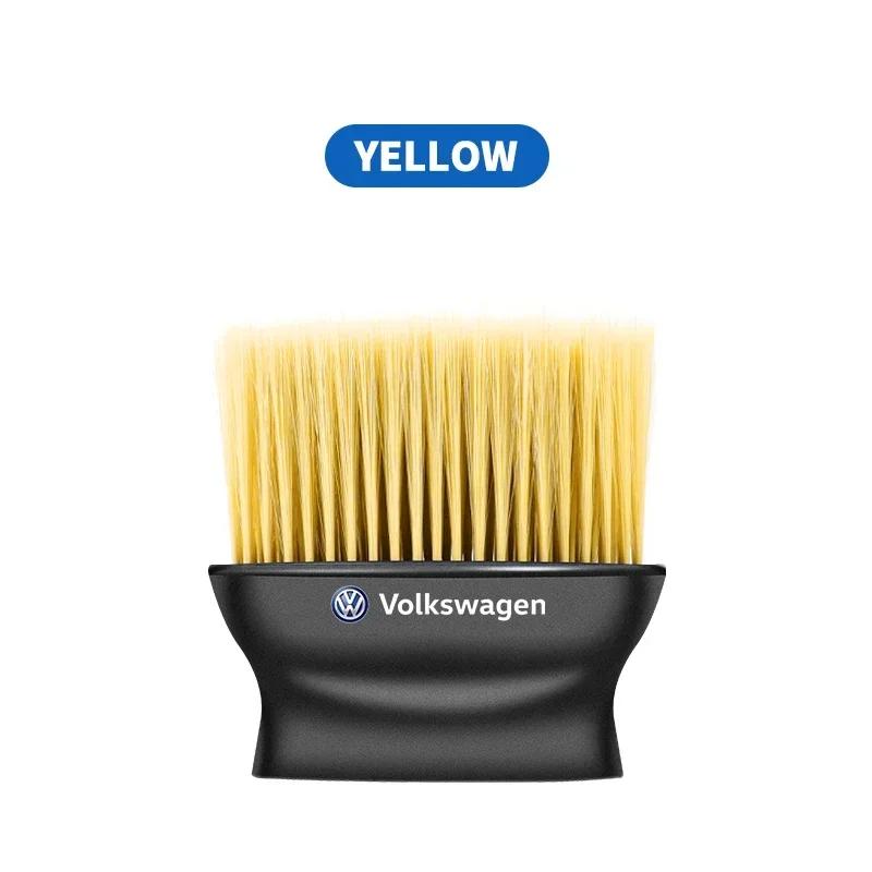 Hot 2025 New Car Interior Cleaning Tool Air Conditioner Air Outlet Cleaning Artifact Brush For Volkswagen Jetta MK5 Golf Passat