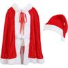 Rorosha Girls' Santa Cloak Hat Component Set