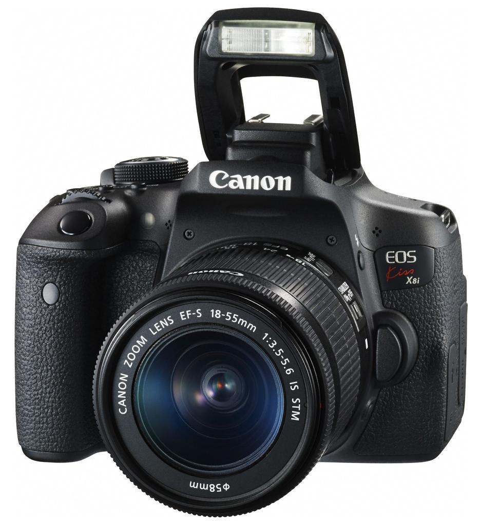 Canon Цифровая зеркальная камера EOS Kiss X8i с объективом IS STM в комплекте EF-S18-55mm F3.5-5.6 KISSX8I-1855ISSTMLK